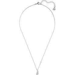 Swarovski - Naszyjnik Naughty. Szare naszyjniki damskie Swarovski, z kryształem, ze stali. W wyprzedaży za 139,90 zł.