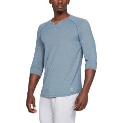 Under Armour Athlete Recovery Koszulka do spania Niebieski. Niebieskie koszulki męskie Under Armour, s, bez wzorów, z elastanu, bez kołnierzyka, bez rękawów. Za 309,95 zł.