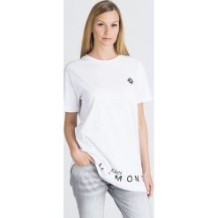 T-SHIRT NEWMESSICO JOHN RICHMOND. Białe t-shirty damskie John Richmond, s, z nadrukiem, z bawełny, z okrągłym kołnierzem. Za 295,00 zł.
