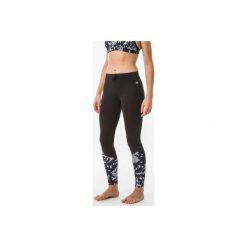Legginsy UV surfing 500 AKARU damskie. Czarne topy damskie OLAIAN, xl, bez wzorów, z elastanu, sportowe, bez kołnierzyka. Za 79,99 zł.
