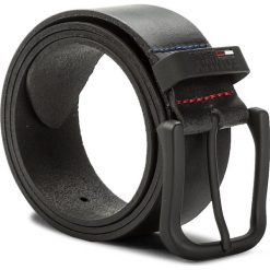 Pasek Męski TOMMY JEANS - Tjm Metal Loop Belt 4.0 AM0AM03286 002. Czarne paski męskie marki Tommy Jeans, w paski, z jeansu. W wyprzedaży za 159,00 zł.