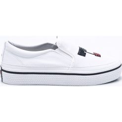 Tommy Hilfiger - Tenisówki. Szare tenisówki damskie TOMMY HILFIGER, z gumy. W wyprzedaży za 269,90 zł.