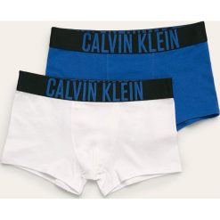 Calvin Klein Underwear - Bokserki dziecięce (2 pack). Niebieskie majtki chłopięce Calvin Klein Underwear, bez wzorów, z elastanu. Za 119,90 zł.