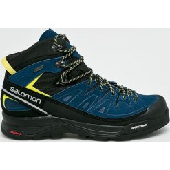 Salomon - Buty X Alp Mid Ltr GTX. Brązowe buty trekkingowe męskie marki Salomon, z gore-texu, na sznurówki, outdoorowe, gore-tex. W wyprzedaży za 679,90 zł.