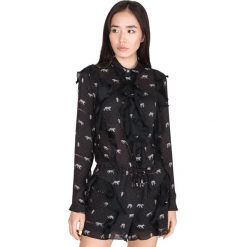 Versace Jeans Kombinezon Czarny. Czarne spodnie damskie Versace Jeans, m, z poliesteru. Za 2130,95 zł.