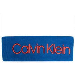Opaska CALVIN KLEIN - Industrial Mono Headband K60K605914 CH5. Niebieskie opaski damskie Calvin Klein, bez wzorów, z bawełny. Za 139,00 zł.