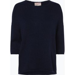 Lieblingsstück - Sweter damski, niebieski. Niebieskie swetry damskie Lieblingsstück, bez wzorów, z dzianiny, bez rękawów, bez kaptura. Za 499,95 zł.