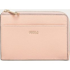Furla - Portfel skórzany Babylon. Różowe portfele damskie Furla, bez wzorów, z wiskozy. Za 379,90 zł.