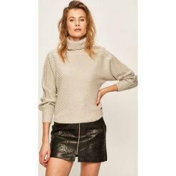 Pepe Jeans - Sweter. Szare swetry damskie Pepe Jeans, s, bez wzorów, z wełny, bez rękawów. W wyprzedaży za 179,90 zł.
