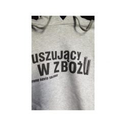 Buszujący w zbożu. Szare bluzy męskie Kurdemol, s, z kapturem. Za 185,00 zł.