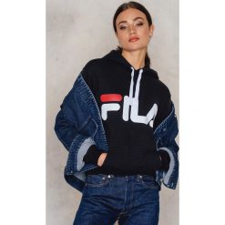 Bluzy damskie: FILA Bluza z kapturem Classic Logo – Black