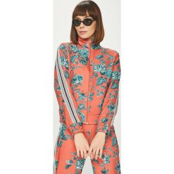 Pepe Jeans - Bluza. Różowe bluzy z kieszeniami damskie marki Pepe Jeans, l, z elastanu, bez kaptura. Za 359,90 zł.