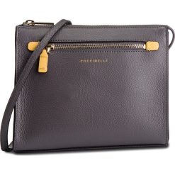 Torebka COCCINELLE - CV3 Mini Bag E5 CV3 55 H3 07 Fume/Spark 830. Szare listonoszki damskie Coccinelle, bez wzorów, ze skóry, na ramię, bez dodatków. W wyprzedaży za 509,00 zł.