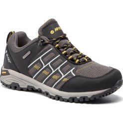 Trekkingi HI-TEC - Mercen Wp AVS-SS19-HT-01-Q2 Black/Dark Grey/Corn. Czarne trapery męskie Hi-tec, ze skóry ekologicznej, bez zapięcia. W wyprzedaży za 279,00 zł.