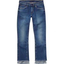 Dżinsy "Victoria Ruffles" - Regular fit - w kolorze niebieskim. Niebieskie jeansy damskie Denim Special. W wyprzedaży za 214,95 zł.