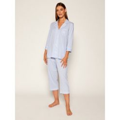 Piżama Lauren Ralph Lauren I819702. Niebieskie piżamy damskie Lauren Ralph Lauren, s, bez wzorów, bez rękawów. Za 439,00 zł.