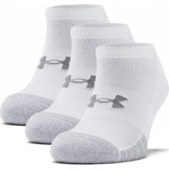 Under Armour HeatGear® 3-pack Skarpetki Biały. Białe skarpetki męskie z elastanu. Za 59,95 zł.