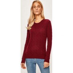 Polo Ralph Lauren - Sweter. Brązowe swetry damskie Polo Ralph Lauren, s, bez wzorów, z wełny, bez rękawów, bez kaptura. W wyprzedaży za 399,90 zł.