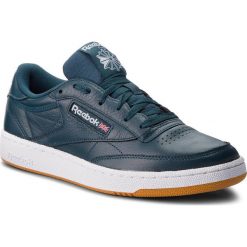 Buty Reebok - Club C 85 Mu CN5778 Mineral Blue/White/Gum. Niebieskie sneakersy męskie Reebok, na co dzień, bez wzorów, ze skóry, bez zapięcia. W wyprzedaży za 239,00 zł.