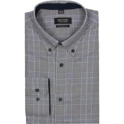 Koszula croft 2183 długi rękaw custom fit brąz. Koszule męskie Recman, m, w kratkę, z bawełny, eleganckie, z klasycznym kołnierzykiem, z długim rękawem. Za 69,99 zł.