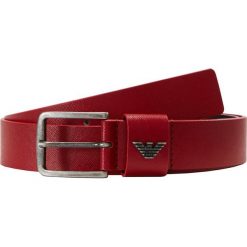 Emporio Armani Pasek rosso. Czerwone paski męskie marki Emporio Armani, w paski, z materiału. Za 359,00 zł.