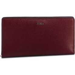 Duży Portfel Damski FURLA - Babylon 993896 P PZ27 B30 Ciliegia d. Czerwone portfele damskie marki Furla, bez wzorów, ze skóry. Za 600,00 zł.