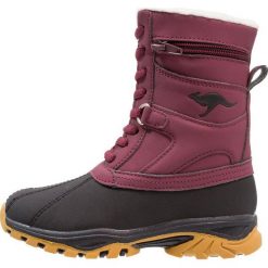 KangaROOS DARWIN Śniegowce red. Czerwone buty chłopięce zimowe KangaROOS, z materiału. W wyprzedaży za 125,40 zł.
