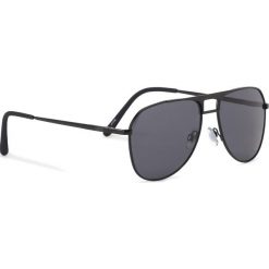 Okulary przeciwsłoneczne VANS - Hyde Shades VN0A3HIRH821 Matte Black. Czarne okulary przeciwsłoneczne męskie Vans, z tworzywa sztucznego. Za 79,00 zł.
