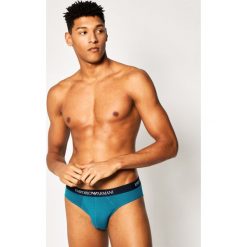 Komplet 3 par slipów Emporio Armani Underwear 111624 0P722 19534. Slipy męskie Emporio Armani Underwear, xl, bez wzorów, z bawełny. W wyprzedaży za 149,00 zł.