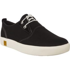 Timberland czarne Amherst Canvas Pto G74. Czarne trampki męskie Timberland, na wiosnę, bez wzorów, z gumy, na sznurówki. W wyprzedaży za 379,00 zł.