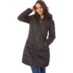Płaszcz przejściowy w kolorze czarnym. Czarne płaszcze damskie Snowie Collection, m, bez wzorów, ze skóry. W wyprzedaży za 175,95 zł.