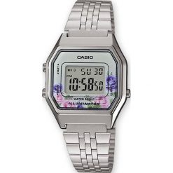 Zegarek Casio Zegarek damski LA680WEA-4CEF. Szare zegarki damskie marki CASIO. Za 192,09 zł.