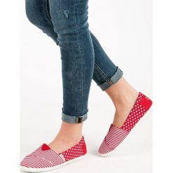 Tekstylne slipony. Trampki i tenisówki damskie Merg Selection, bez wzorów, bez zapięcia. Za 49,90 zł.