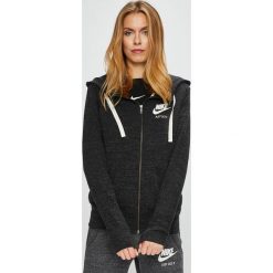 Nike Sportswear - Bluza. Czarne bluzy rozpinane damskie Nike Sportswear, s, z bawełny, z kapturem. W wyprzedaży za 199,90 zł.