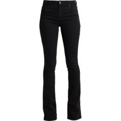 Jeansy damskie: 2ndOne UMA Jeansy Bootcut satin black