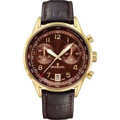 Zegarki męskie: Zegarek męski Delbana Retro Chroograph 42601.672.6.104