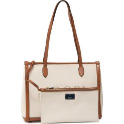 Torebka JOOP! - Cotone 4140004891 Offwhite 101. Brązowe torebki klasyczne damskie JOOP!, bez wzorów, z materiału, klasyczne, na ramię, bez dodatków. Za 899,00 zł.