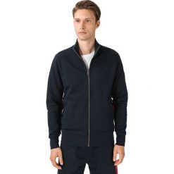 Tommy Hilfiger Intarsia Bluza Niebieski. Niebieskie bluzy męskie TOMMY HILFIGER, m, bez wzorów, z bawełny, bez kołnierzyka, bez rękawów, bez kaptura. Za 600,95 zł.