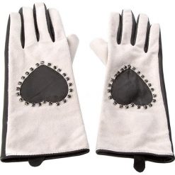 Rękawiczki Damskie TWINSET - Guanti AA7PWE S Bic. Nero/White Cashm 01075. Brązowe rękawiczki damskie Twinset, bez wzorów, ze skóry. W wyprzedaży za 289,00 zł.
