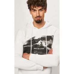 Jack & Jones - Bluza. Czarne bluzy męskie s, z nadrukiem, z bawełny, z kapturem. W wyprzedaży za 119,90 zł.