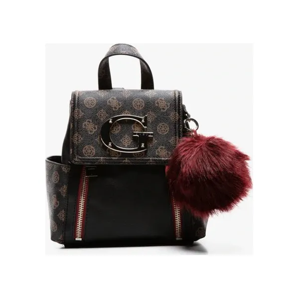 Guess Plecak Karola , multicolor, rozmiar ONE SIZE. Plecaki damskie Guess, z aplikacjami, ze skóry ekologicznej, eleganckie. W wyprzedaży za 543,99 zł.