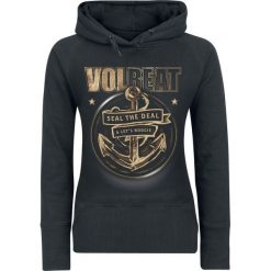 Bluzy damskie: Volbeat Anchor Bluza z kapturem damska czarny