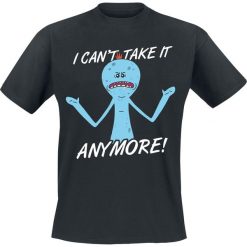 T-shirty męskie: Rick And Morty Mr. Meeseeks – I Can't Take It Anymore T-Shirt czarny