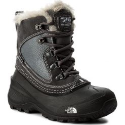 Buty zimowe chłopięce: Śniegowce THE NORTH FACE – Youth Shellista Extreme T92T5VLC2 Zinc Grey/Tnf White