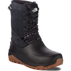 Śniegowce THE NORTH FACE - Yukiona Mid Boot T93K3BKX7 Tnf Black/Tnf Black. Czarne kozaki damskie The North Face, ze skóry, eleganckie, bez obcasa, bez zapięcia. W wyprzedaży za 439,00 zł.