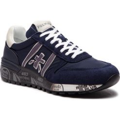Sneakersy PREMIATA - Lander 3247 Granatowy. Niebieskie sneakersy męskie Premiata, na co dzień, bez wzorów, z zamszu, klasyczne, bez zapięcia. W wyprzedaży za 519,00 zł.