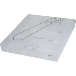 Pudełko na krawaty Bosign. Krawaty męskie Bosign, bez wzorów, eleganckie. Za 44,00 zł.