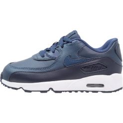 Nike Sportswear AIR MAX 90 Tenisówki i Trampki obsidian/navy/white. Niebieskie trampki męskie Nike Sportswear, ze skóry. Za 249,00 zł.