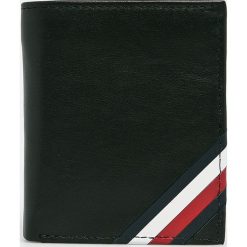 Tommy Hilfiger - Portfel skórzany. Czarne portfele męskie TOMMY HILFIGER, z materiału. Za 299,90 zł.
