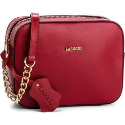 Torebka LASOCKI - BRT-071 Dk Red. Czerwone listonoszki damskie marki Lasocki, ze skóry. Za 139,99 zł.